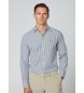 Hackett London Essential Shirt Bengal Stripes grün