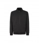 Hackett London Essential Sweatshirt lynlås sort