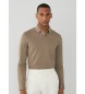 Hackett London Polo Fashioned Clr Ls tortora