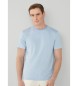 Hackett London T-shirt azul Filafil
