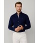 Hackett London Camisa Flannel Multi marino