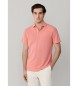 Hackett London Polo in piqu� rosa