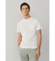 Hackett London T-shirt de bolso branca