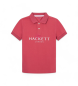 Hackett London Klasyczna czerwona koszulka polo