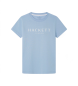 Hackett London Logo T-shirt blauw