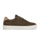 Hackett London Usnjene superge Hackney Destine rjave barve