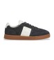 Hackett London Harper League Leren Sneakers zwart