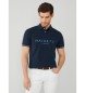 Hackett London Granatowa koszulka polo Heritage Classic