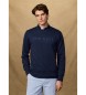 Hackett London Heritage navy sweatshirt