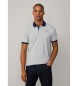 Hackett London Szara koszulka polo Heritage Ess