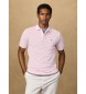 Hackett London Heritage Trim Polotröja rosa