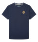 Hackett London Majica z logotipom Heritage modra