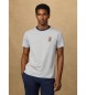 Hackett London T-shirt Lrc fit klassiek grijs