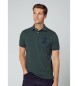 Hackett London Heritage Polohemd Nummer grn
