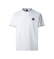 Hackett London Hs Badge T-shirt biały