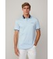 Hackett London Polo Hs Resort Collar blue