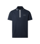 Hackett London Tech navy polo shirt