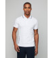 Hackett London Polo Hs Tech blanco