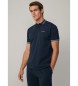 Hackett London Polo Hs Tipped navy