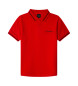 Hackett London Plo desportivo de corte clssico vermelho