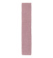 Hackett London Jedwabny krawat Knit Marl w kolorze różowym