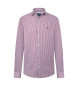 Hackett London Shirt Bengaalse Strepen rood