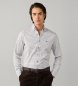 Hackett London Brown Flannel Check Shirt