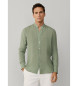 Hackett London Camisa de linho por medida verde