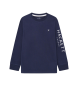 Hackett London Hackett Sleeve T-shirt marinblå