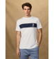 Hackett London Heritage T-shirt wit paneel