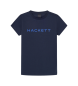 Hackett London T-shirt Hs Essential Box azul-marinho