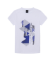 Hackett London Hs Grafik-T-Shirt wei