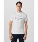 Hackett London Bela majica Hs Script