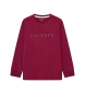 Hackett London Camiseta Logo Lisa rojo