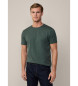 Hackett London Pima grünes T-Shirt