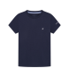 Hackett London T-shirt piccola con logo blu scuro