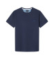 Hackett London Majica Swim Trim T-shirt mornarsko modra