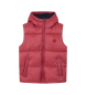 Hackett London Gilet rosso essenziale