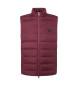 Hackett London Gilet uni rouge