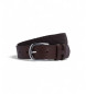 Hackett London Cintura in treccia marrone