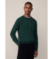 Hackett London Jersey Liso verde