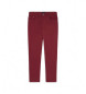 Hackett London Pantalón 5 Bolsillos Regular rojo