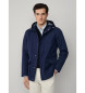 Hackett London Parka Onshore Velo navy