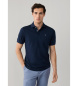 Hackett London Polo Classic Fit Logo marino