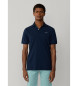 Hackett London Polo com corte de praia em azul-marinho clássico