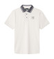 Hackett London Polo H cremefarben