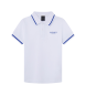 Hackett London Polo Hs Tipped vit