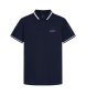 Hackett London Polo Hs Tipped navy