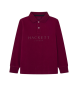 Hackett London Bordowa koszulka polo z logo