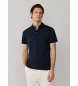 Hackett London Marineblå Pima polo